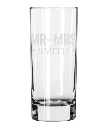 Longdrinkglas graveren