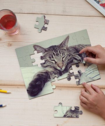 Kleine puzzel bedrukken - 30 stukjes
