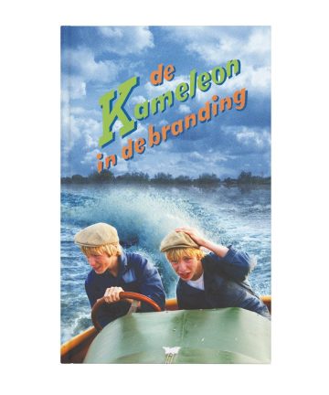 De Kameleon in de branding - Hardcover met naam
